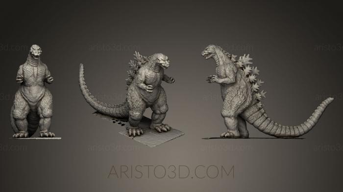 Figurines heroes, monsters and demons (STKM_0215) 3D model for CNC machine